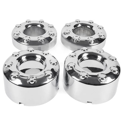 G-PLUS 4PCS Front+Rear Wheel Center Caps Compatible with Ford F350 Super Duty Dually Truck Pickup 2005-2016 5C3Z1130XA, 5C3Z1130TA 4x4 Open Front Wheel Hub Caps 3618, 3619 12557840