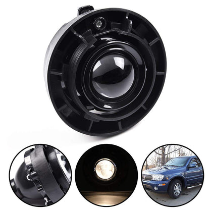 G-PLUS Bumper Fog Lights Compatible with 2004-2007 Buick Rainier/2005-2006 Chevy Equinox/2005-2009 Pontiac G5 G6 Clear Driving Fog Lamps Driver or Passenger Side