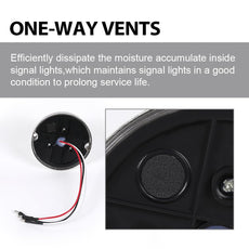G-PLUS LED Marker Turn Signal Light Clear Lens Warm White LED Universal Product Specifications