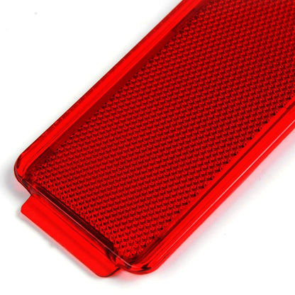 G-PLUS Front Rear Door Entry Reflector Interior Door Trim Panels Compatible with Ford Super Duty F250 F350 F450 F550 1999-2007/Fit Ford Excursion 2000-2005 F81Z2523820AA F81Z-2523820-AA Red 4 PCS