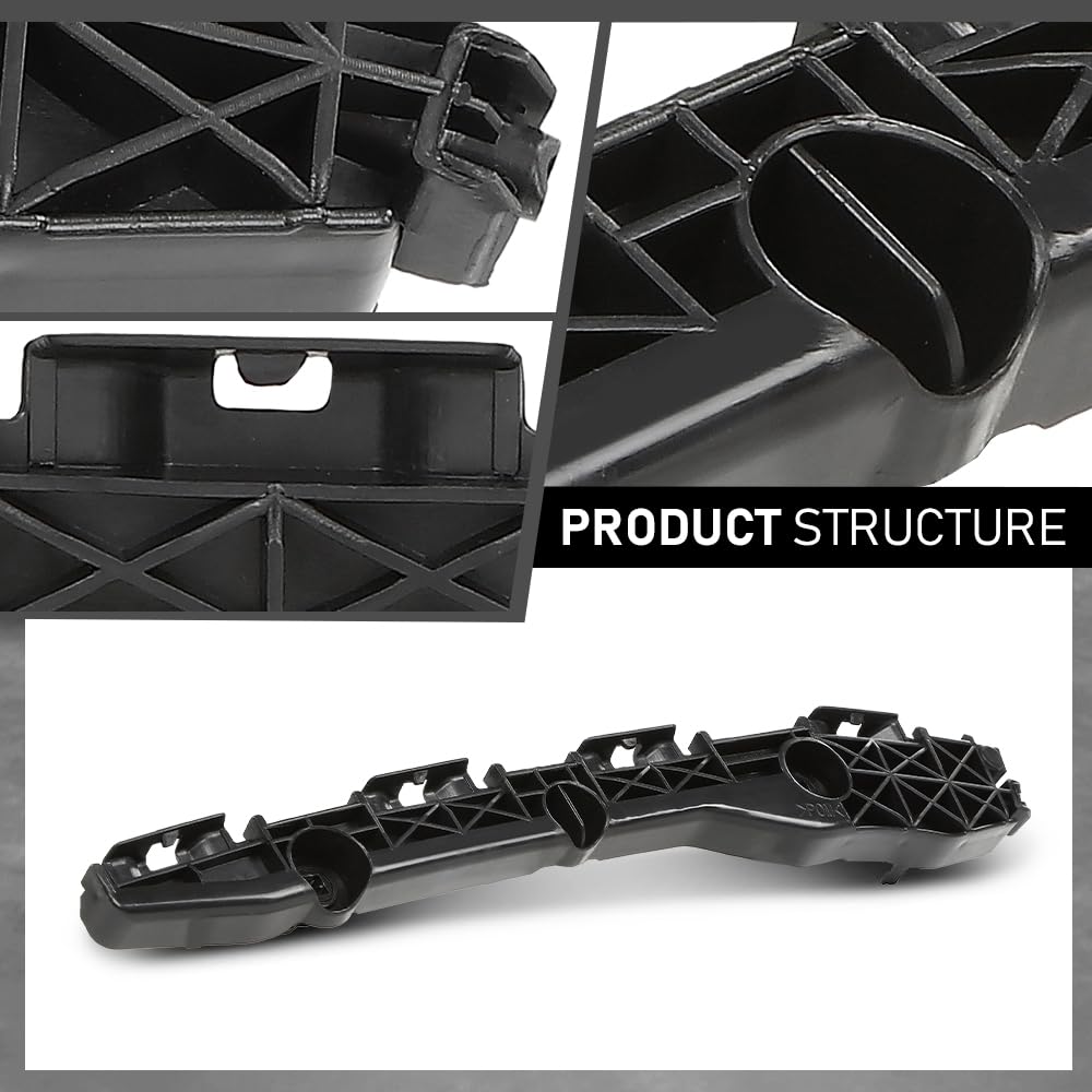 G-PLUS Bumper Bracket Rear Passenger Side Compatible with Toyota RAV4 (submodel: Base, Limited, Sport) 2006-2012 521550R010, TO1143107
