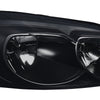 G-PLUS Headlights Assembly, Fit 2006-2007 Chevy Monte Carlo/2006-2013 Chevy Impala/2014-2016 Chevy Impala Limited Bumper Headlamps, Smoky Lens Black Housing Amber Reflector,faros delanteros