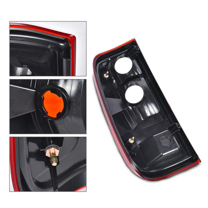G-PLUS Rear Brake Lamps Assembly Tail Light Lamp w/o Bulbs Right Passenger Compatible with Ford F250 F350 F450 F550 Super Duty 2008-2016 BC3Z13404A, FO2801208 Red Lens RH Luces Traseras Faros Traseros