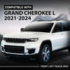 G-PLUS Front Fascia Spat Left Driver Side Stone Deflector Compatible with Jeep Grand Cherokee L 2021-2024 68421753AB