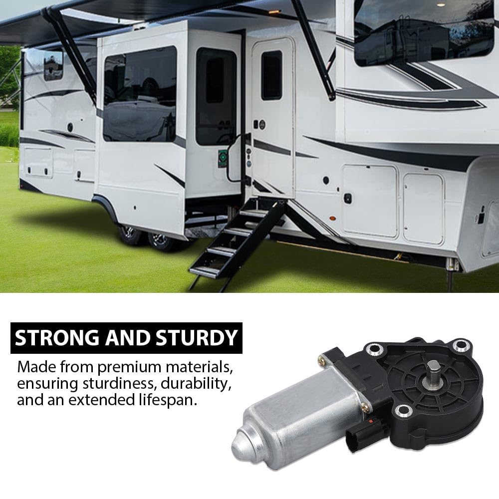 G-PLUS RV Entry Step Motor 214-1001 Compatible with Kwikee Step Motor and Lippert Components/Fit Lippert Single and Double Electric Entry Steps