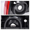 G-PLUS Taillights Taillamps Rear Brake Lights Right Passenger Side w/o Bulbs Compatible with Ford Mustang 1987-1993 FO2801168, E7ZZ13404A Red Lens Black Housing Faros Traseros Luces TraserasAssembly