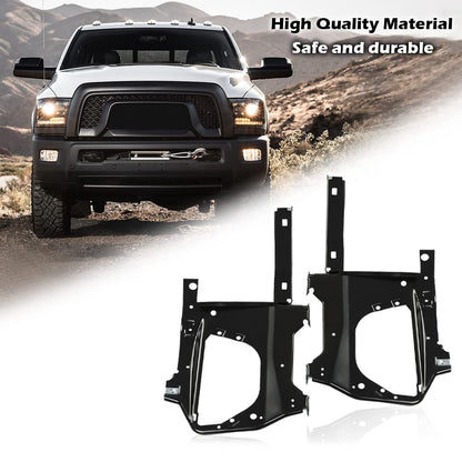 G-PLUS Front Bumper Bracket Kit Right & Left Compatible with DODGE RAM 2500 & 3500 2010-2018 Bumper Brackets 68064329AD
