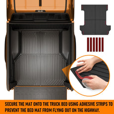 G-PLUS Truck Bed Mat for Toyota Tacoma 2005-2023 Side View