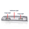 G-PLUS LED Center High Mount Stop Light Brake light Compatible with 2015-2020 GMC Sierra/Chevy Silverado 2500HD 3500HD,Fit Chevy Silverado 1500 2014-2020 23509162 20979071