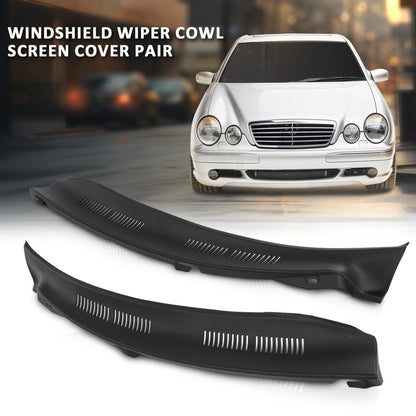 G-PLUS Windshield Wiper Cowl Screen Cover Pair Compatible with Benz W210 E-Class E320 E300 E430 1995-2003 2108311058, 2108310958