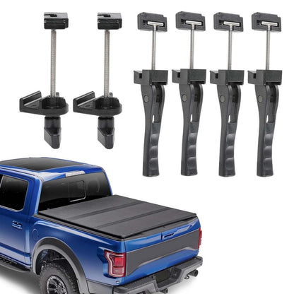 G-PLUS Universal Rear/Front Clamp Cover Hard Canopy Replacement Parts Compatible with Ford/Chevrolet/Toyota/Nissan/Jeep/RAM and so on Hard Tri-Fold Tonneau Cover TSHP01