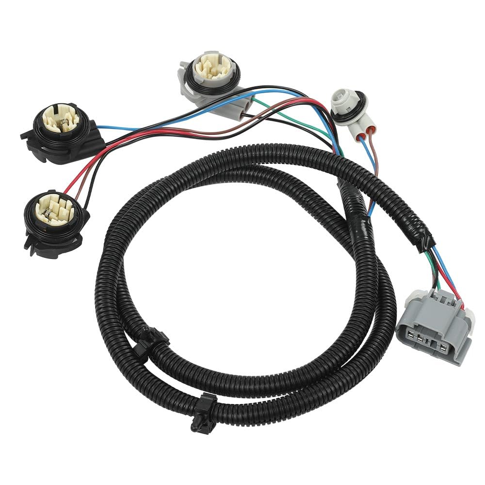 G-PLUS Tail Light Wiring Harness, Compatible with Chevy Silverado 1500 2500HD 3500 2003-2006/ Silverado 1500 1500HD 2500HD 3500 Classic 2007/ Silverado 1500HD 2005-2006 16531401 Rear Left