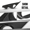 G-PLUS Speaker Cover Trim Compatible with Honda Civic 10th Sedan 2016 2017 2018 2019 2020 2021 Carbon Fiber Black