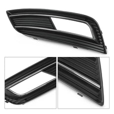 G-PLUS Fog Light Grille Cover for Audi A4 Quattro 2013-2016 Left Right Black Product Image