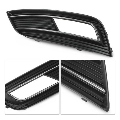 G-PLUS Fog Light Grille Cover Left & Right Compatible with 2013-2016 Audi A4 Quattro 2.0L 8K0807681K 8K0807682K