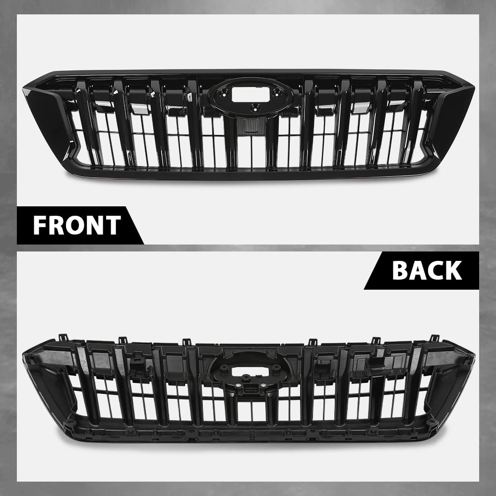 G-PLUS Front Grille Assembly Compatible with Subaru Crosstrek 2021-2023 J1010FL320