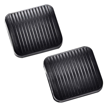 G-PLUS Brake and Clutch Pedal Pad Kit 2pcs Compatible with 1987-2006 Jeep Wrangler TJ LJ/1987-2001 Jeep Cherokee XJ 20780