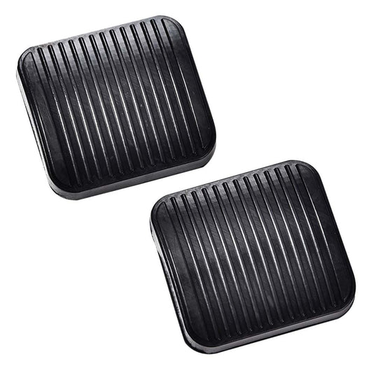 G-PLUS Brake and Clutch Pedal Pad Kit 2pcs Compatible with 1987-2006 Jeep Wrangler TJ LJ/1987-2001 Jeep Cherokee XJ 20780