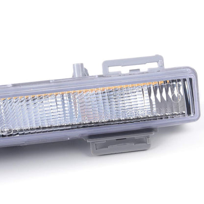 G-PLUS LED Left Front Daytime Running Light Fog Lamp Assembly Compatible with Benz W166 ML500 2013 2014 2015, Fit Benz W166 ML550 ML63AMG 2012 2013 2014 2015 2049065401, A2049065401 White
