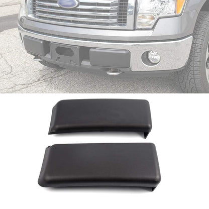 G-PLUS Front Bumper Guards Pads Inserts Driver and Passenger Compatible with Ford F150 2009-2014 FO1053100 FO1068134 2PCS