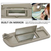 G-PLUS Gray Left&Right Sun Visor with Mirror 1 Pair Compatible with 2006-2011 Honda Civic (Coupe, Sedan) 83280-SNA-A01ZE, 83230-SNA-A01ZE