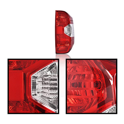 G-PLUS Rear Tail Light Compatible with 2014-2021 Toyota Tundra Pickup Right Rear Brake Tail Light Replacement TO2800193 815500C100 (Right) Luces Traseras Brake Lamps Assembly