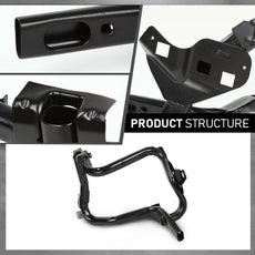 G-PLUS Headlight Bracket for Jeep Compass 2011-2017 Left Side Black Product Image