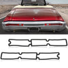 G-PLUS Pair Tail Lamp Gaskets Fit 1970 1971 1972 Buick Skylark, GS, GSX Tail Light Lens