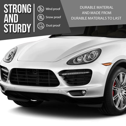 G-PLUS Radiator Core Support Compatible with Porsche Cayenne 2003 2004 2005 2006 2007 2008 2009 2010 95550559402 Black