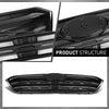 G-PLUS Front Bumper Grille Grill Compatible with Subaru Outback 2020-2022 91121AN08A Glossy Black