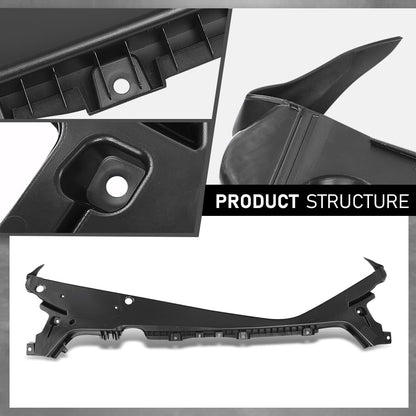 G-PLUS Front Windshield Wiper Cowl Trim Panel Compatible with Tesla Model Y 2019-2024 149260300D, 1492603-00-D Black