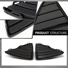 G-PLUS Fog Light Cover Grille 2PCS for Ford Focus 2012-2014 LH RH Front Bumper Product Features