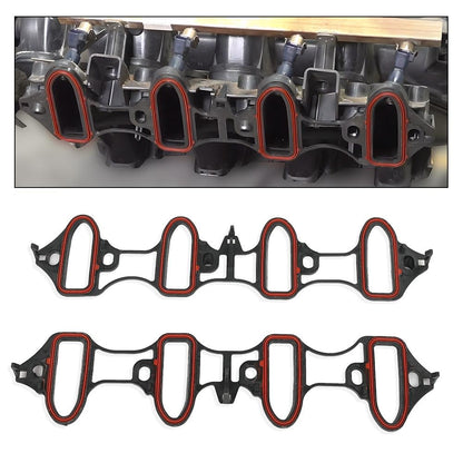 G-PLUS Intake Manifold Gasket Set Compatible with Chevy Silverado 1500 1999-2013/Silverado 2500 1999-2006,Fit GMC Sierra 1500 1999-2013/Sierra 2500 1999-2006