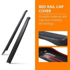 G-PLUS Bed Rail Cap 2PCS for Chevy Silverado 2007-2013 Black Product Details