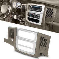 G-PLUS Center Radio Bezel Trim Panel for Dodge Ram 1500 2002-2005 Beige Close-up View
