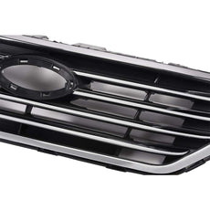 G-PLUS Front Upper Grille Insert for Hyundai Sonata 2015-2017 Black Close-up View
