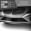 G-PLUS Front Bumper Lower Center Molding Trim Spoiler Compatible with Benz S63 AMG S550 S600 S550e 2014-2017 2228800108 Chrome Black