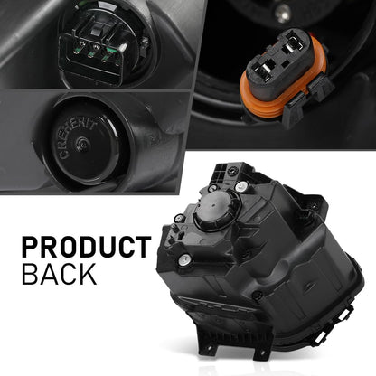 G-PLUS Front Left Headlight Assembly, Compatible with Kia Soul EX Model 2020 2021 2022, Driver Side, KI2502240