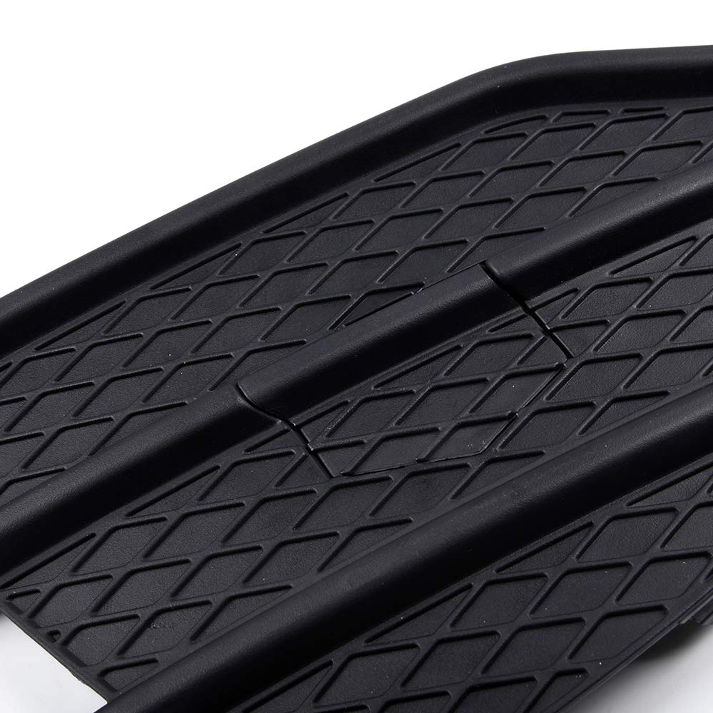 G-PLUS Front Lower Bumper Grill Cover Grille Insert Black Compatible with 2013-2016 Ford Escape S Sport Utility 4-DOOR Right Passenger Side FO1039124 CJ5Z-17E810-AA (American Version)
