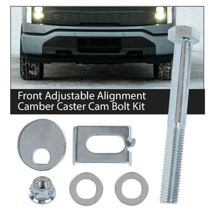 G-PLUS Front Adjustable Alignment Camber Caster Cam Bolt Kit Compatible with Ford Expedition 2WD 4WD 2018-2023/ F150 2WD 4WD 2004-2008, Fit Lincoln Mark LT 2WD 4WD 2006-2008