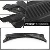 G-PLUS Windshield Wiper Cowl Panel Cover Replacement Compatible with Jeep Grand Cherokee 2006-2010 2Pcs 55156853, 55156852