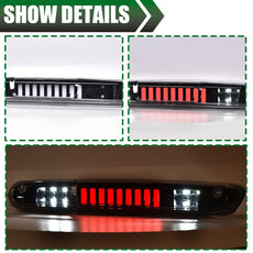 G-PLUS LED Third Brake Light for Chevy Silverado GMC Sierra 2007-2014 Clear Lens Black Housing Product Specifications