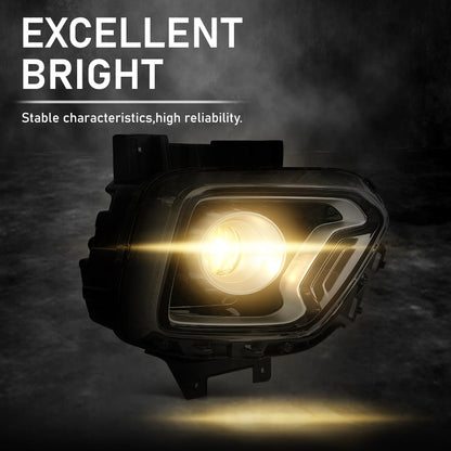 G-PLUS Front Right Headlight Assembly, Compatible with Kia Soul EX Model 2020 2021 2022, Passenger Side, KI2503240
