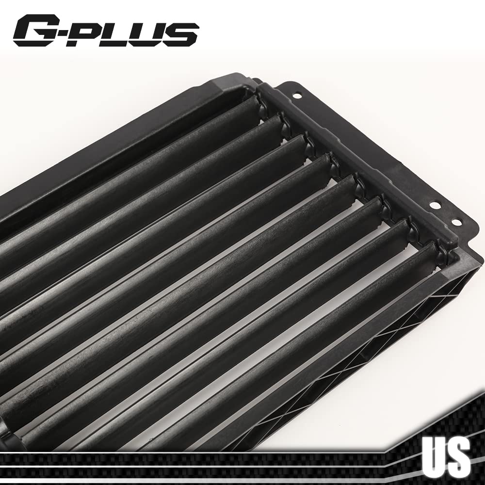G-PLUS Radiator Upper Shutter Grille Replacement Compatible with 2018 Chevy Equinox / 2018-2020 GMC Terrain 84460245 GM 84460245 Front Radiator Control Grille Shutter Assembly