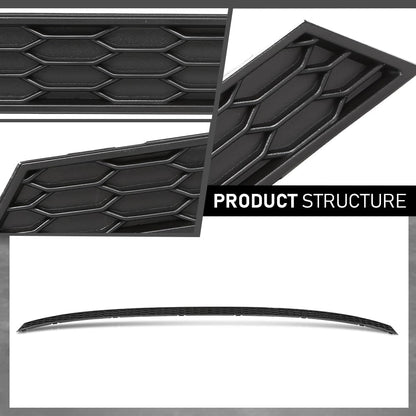 G-PLUS Rear Bumper Trim Molding, Compatible with Audi A4 2017-2018,Fit S4 A4 Quattro 2017-2019, 8W58078339B9, AU1144102 Black