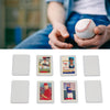 G-PLUS 25PCS 3"X4" Top Loads Card Sleeves, Hard Plastic Baseball Card Protectors,Sportcards Football Game Cards Card Holder, Clear Collecting Trading Card Sleeves 1.5MM