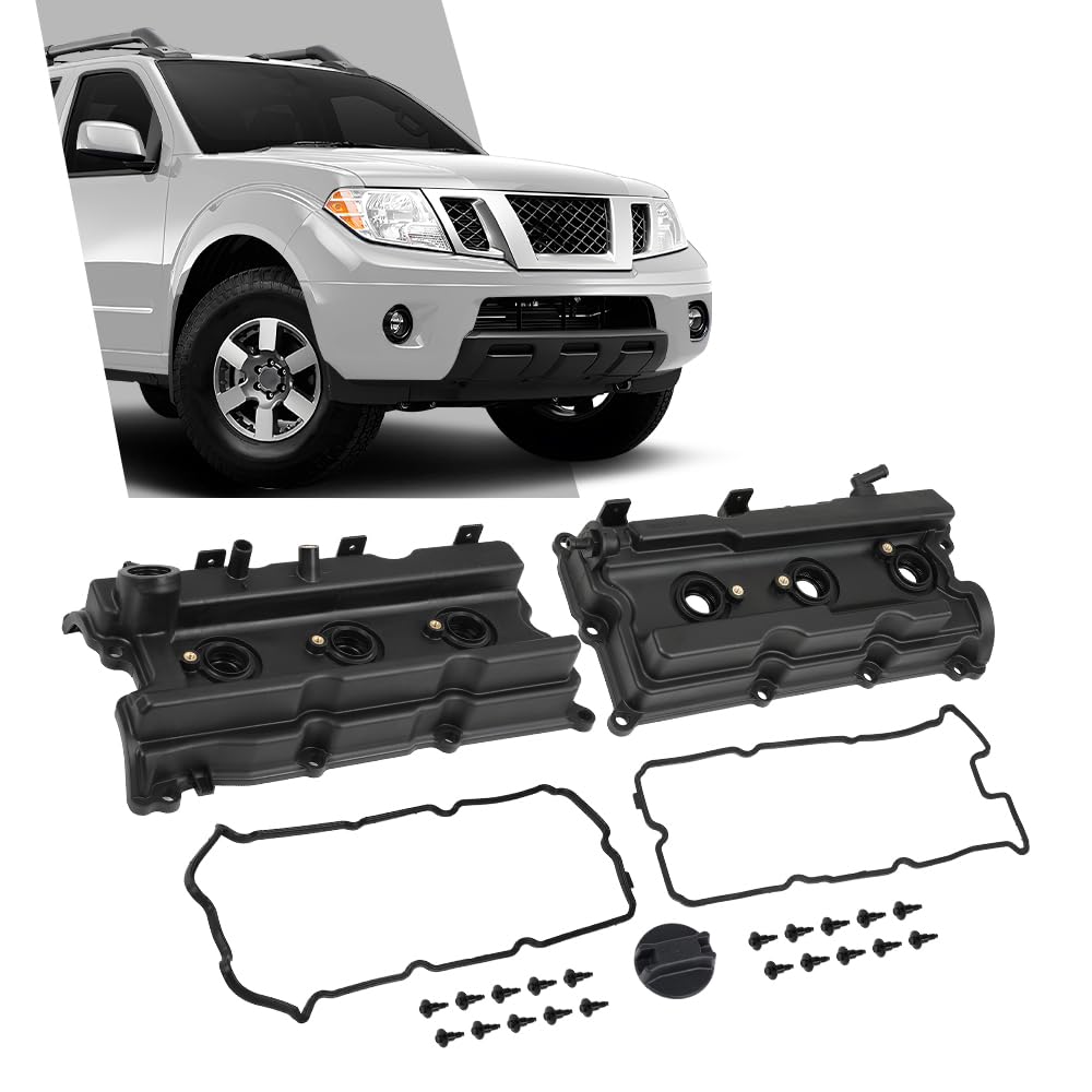 G-PLUS Engine Valve Cover w/Gasket Compatible with Nissan Frontier 4.0L 2005-2019, Fit Nissan NV1500 NV2500 NV3500 4.0L 2012-2019, Fit Nissan Xterra 4.0L 2005-2015