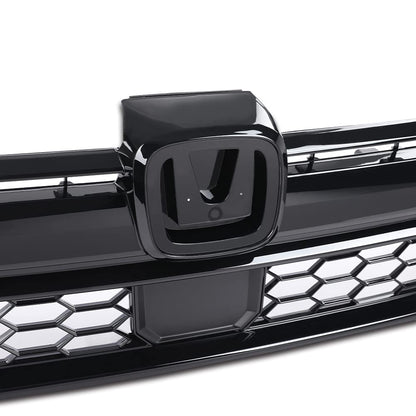 G-PLUS Front Upper Grille Assembly Compatible with 2020-2022 Honda CR-V CRV Honeycomb 71121TLAA60