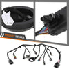 G-PLUS Front Radiator Support Fan Wiring Harness Compatible with Tesla Model 3 2021-2023 2567961-00-B Direct Replacement, No Modification Black
