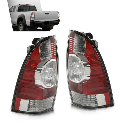 G-PLUS LED Rear Tail Lights Assembly Brake Lamps Left+Right Pair Compatible with Toyota Tacoma 2005-2015 8155004150 Luces Traseras
